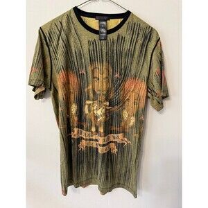 CUSTO BARCELONA STAND  UP AND BE COUNTED ROCK N ROLL SHIRT size 3 medium